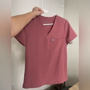 Figs mauve Caterina top xxs